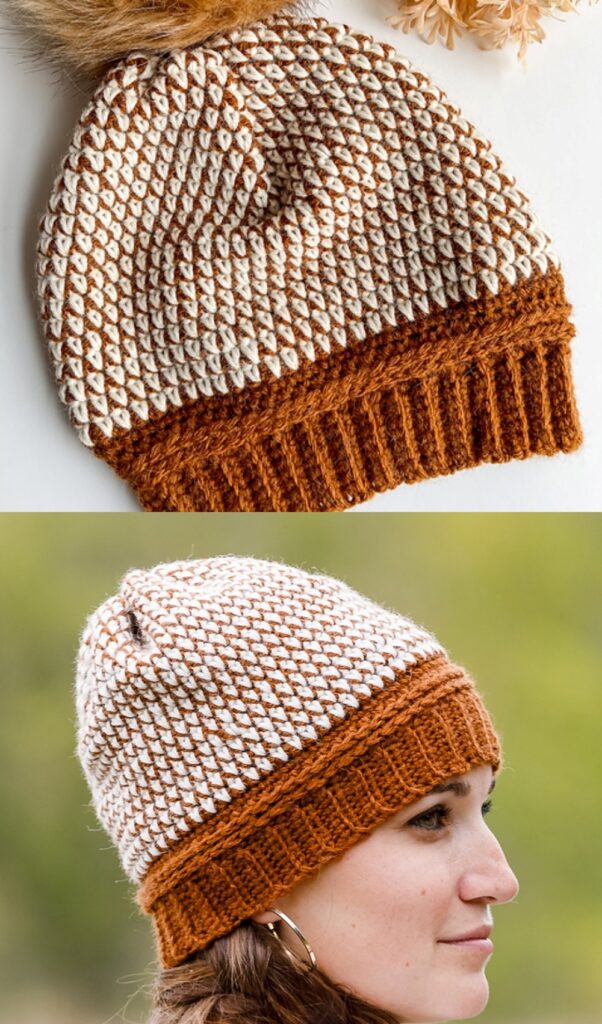 15 Free Crochet Hat Patterns For Winter Season - The Newlywed
