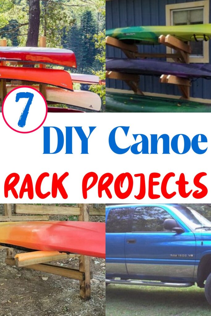 7 DIY Canoe Rack Projects For Kayak Owners - The Newlywed