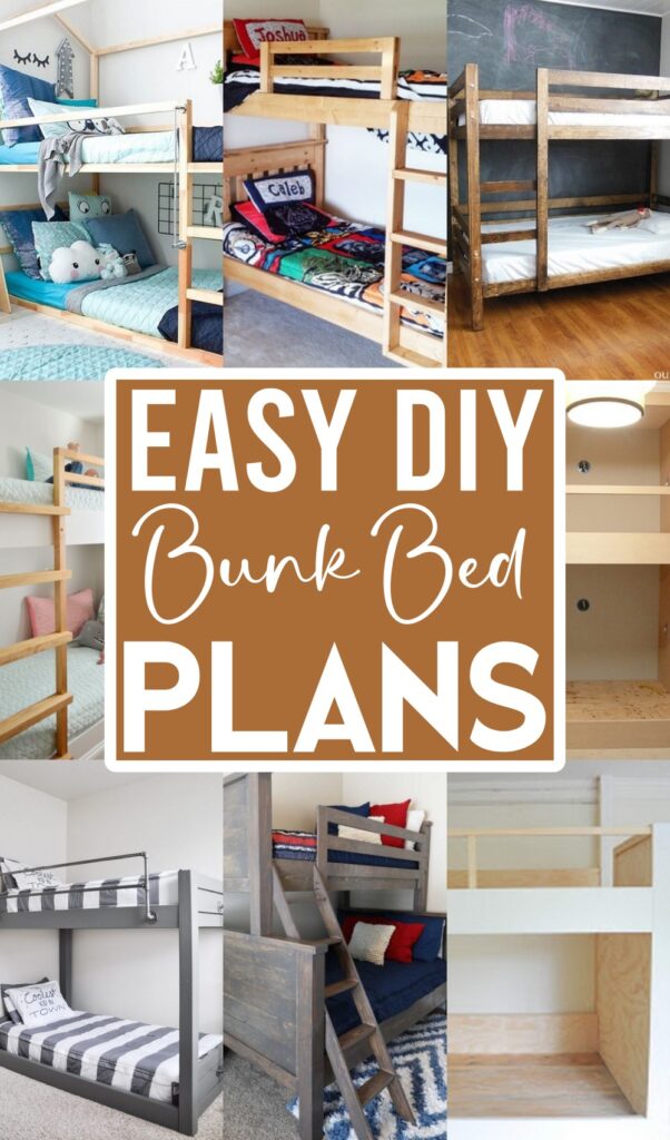 35 DIY Bunk Bed Plans For Lesser Space - The Newlywed