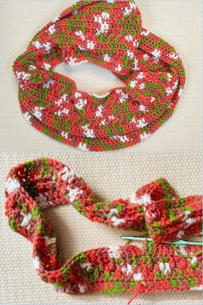 15 Free Crochet Infinity Scarf Patterns To Keep Warm - The Newlywed