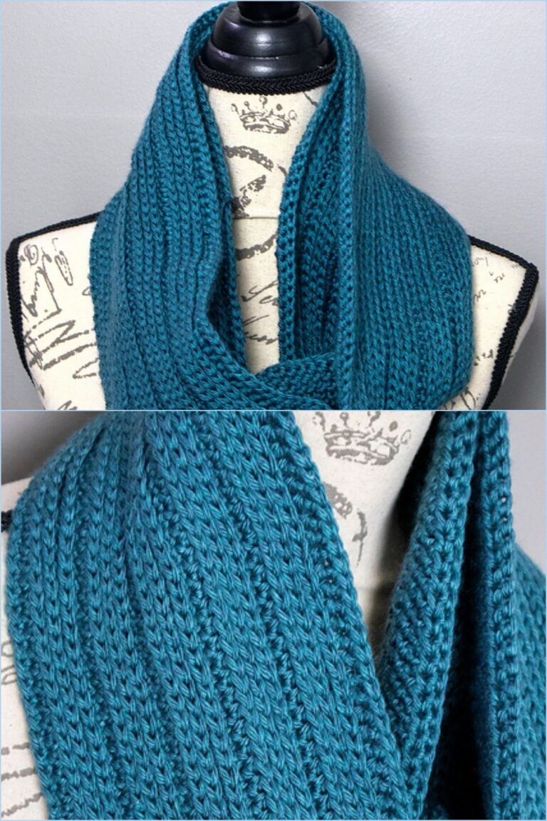 15 Free Crochet Infinity Scarf Patterns To Keep Warm - The Newlywed