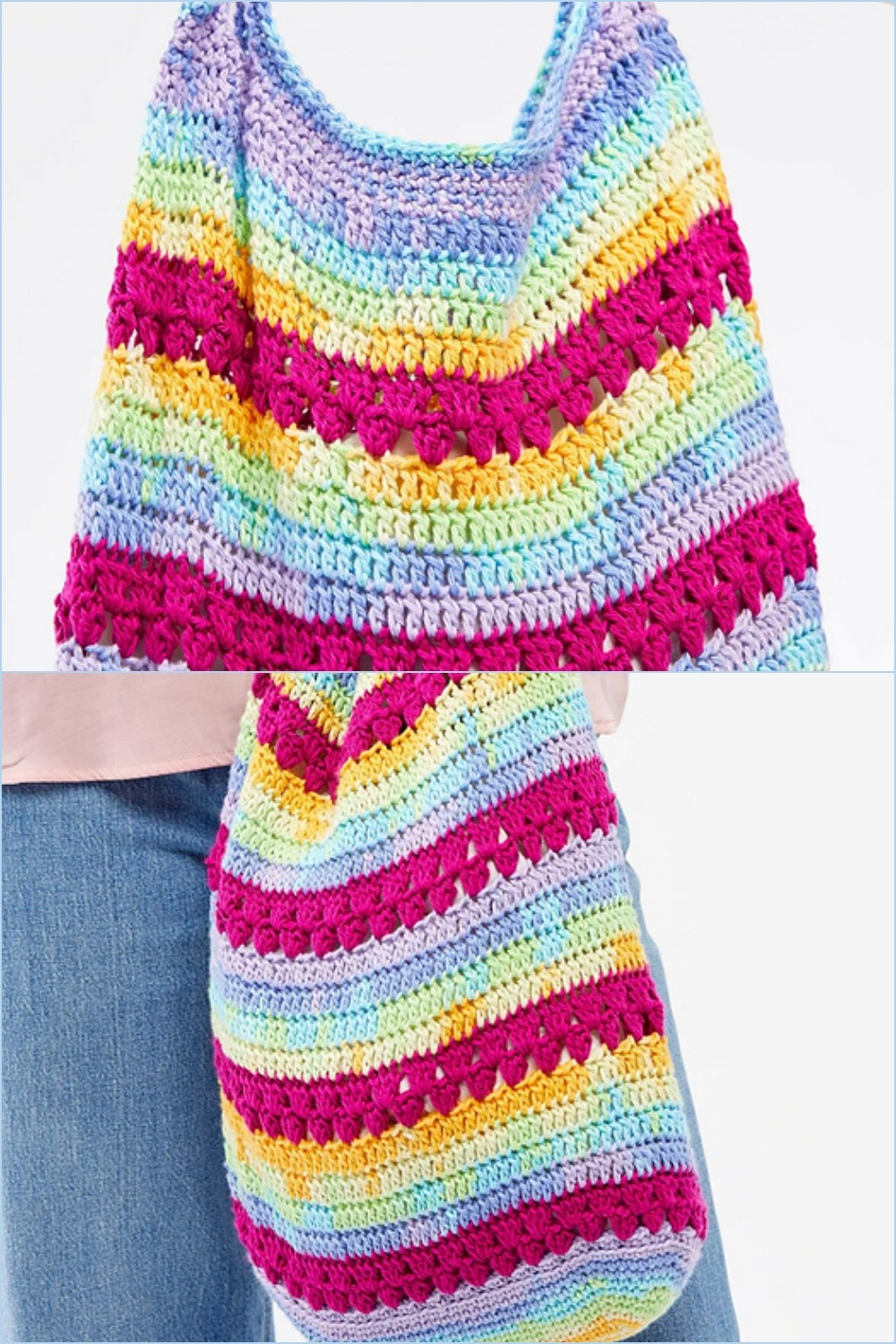 Crochet Tropical Market Bag Pattern