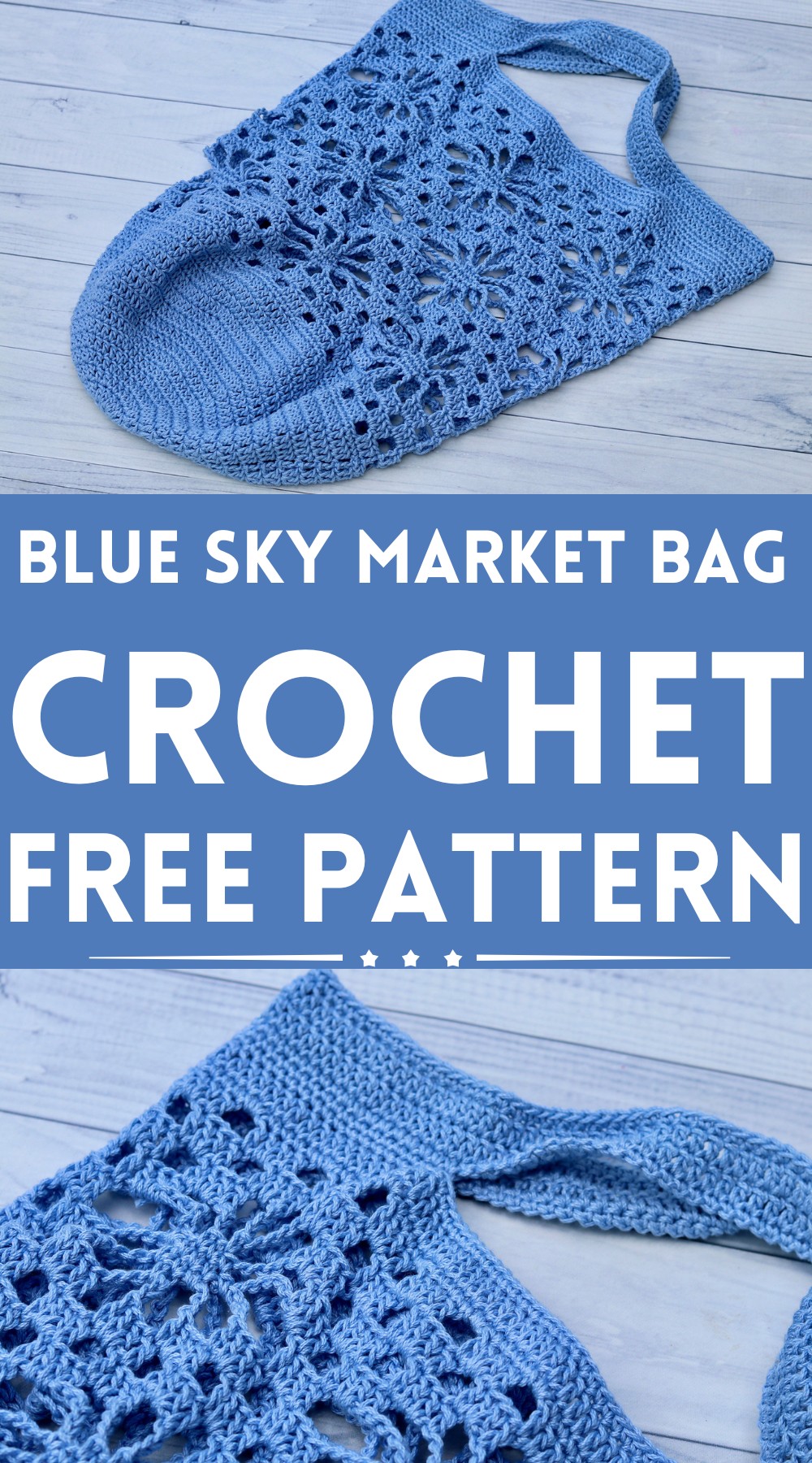Blue Sky Market Bag