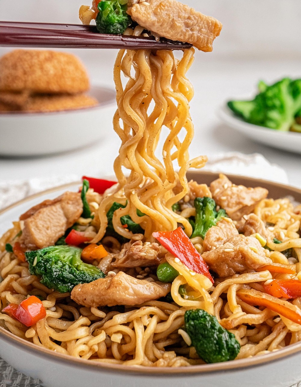 Chicken Ramen Stir Fry Recipe