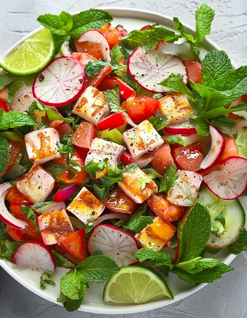 Classic Fattoush Salad Recipe 1