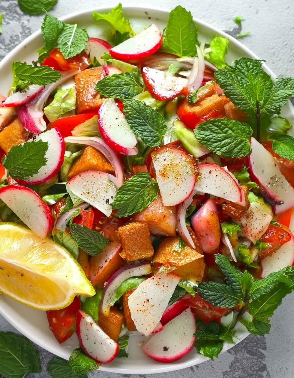 Classic Fattoush Salad Recipe