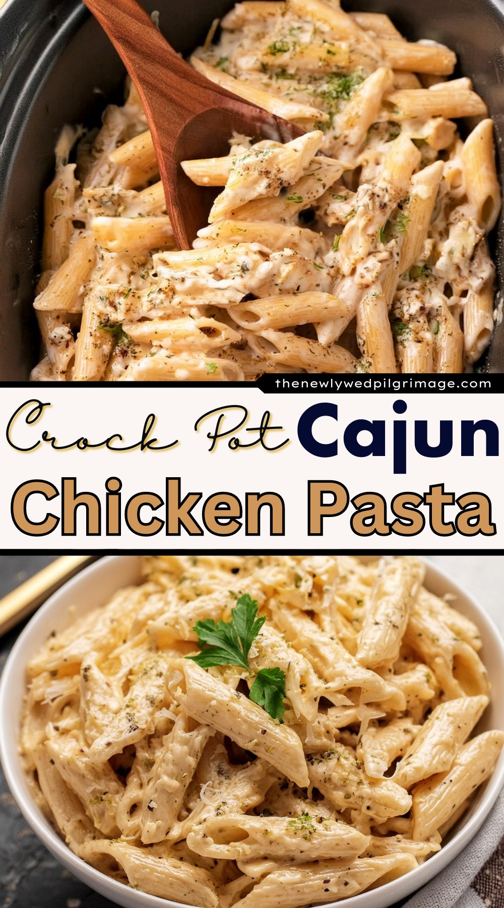 Crock Pot Cajun Chicken Pasta Recipe