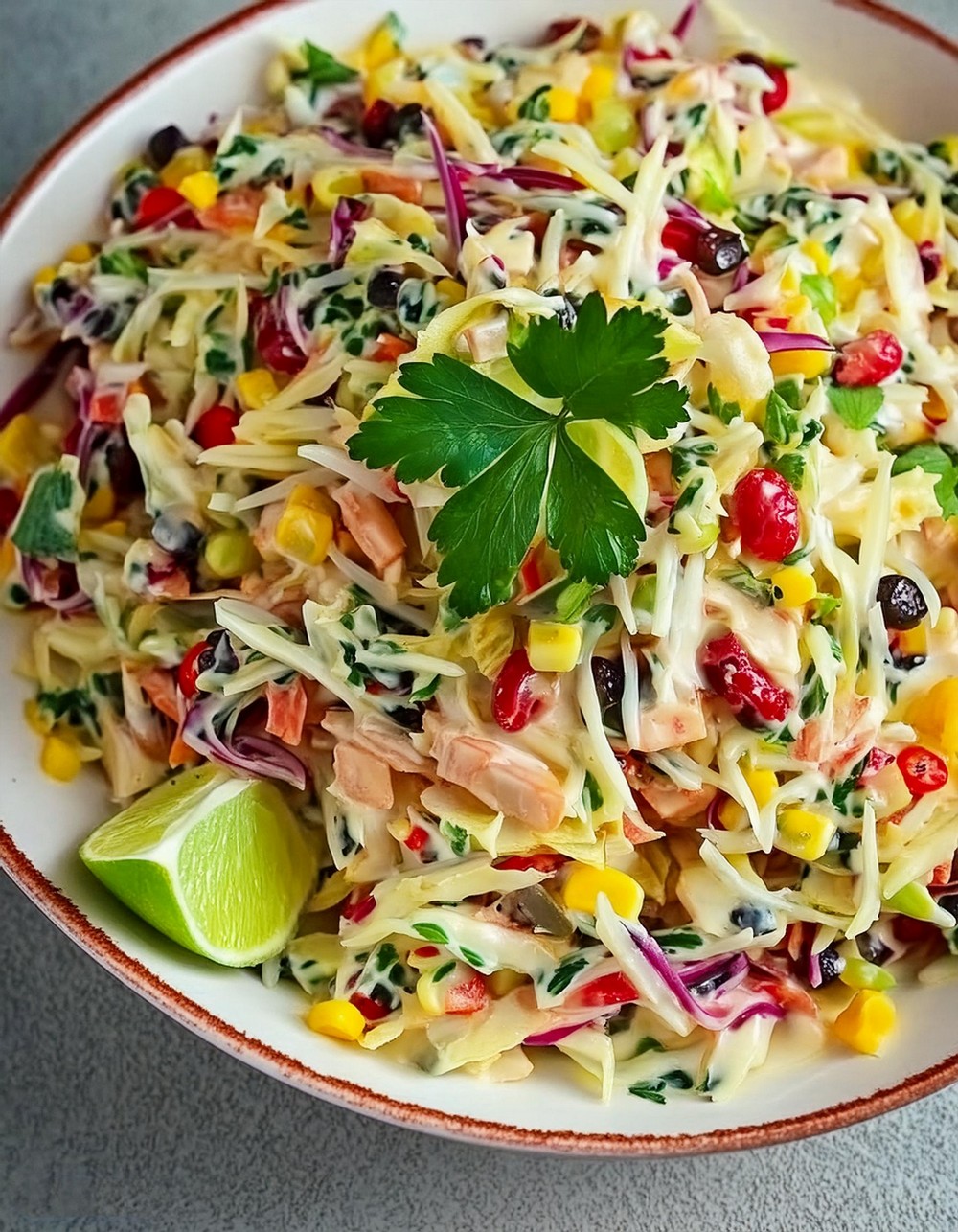 Easy Mexican Coleslaw Recipe 1