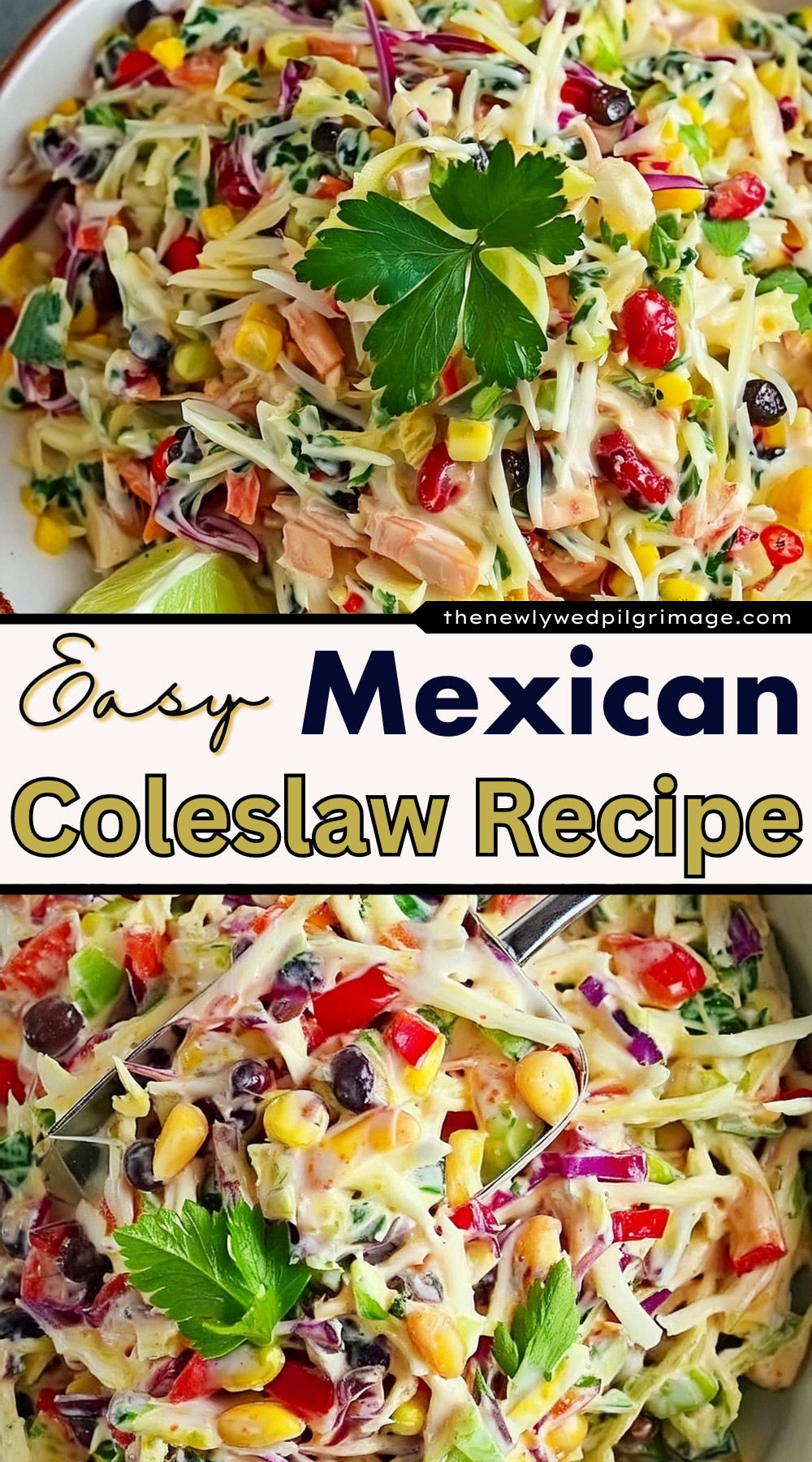 Easy Mexican Coleslaw Recipe