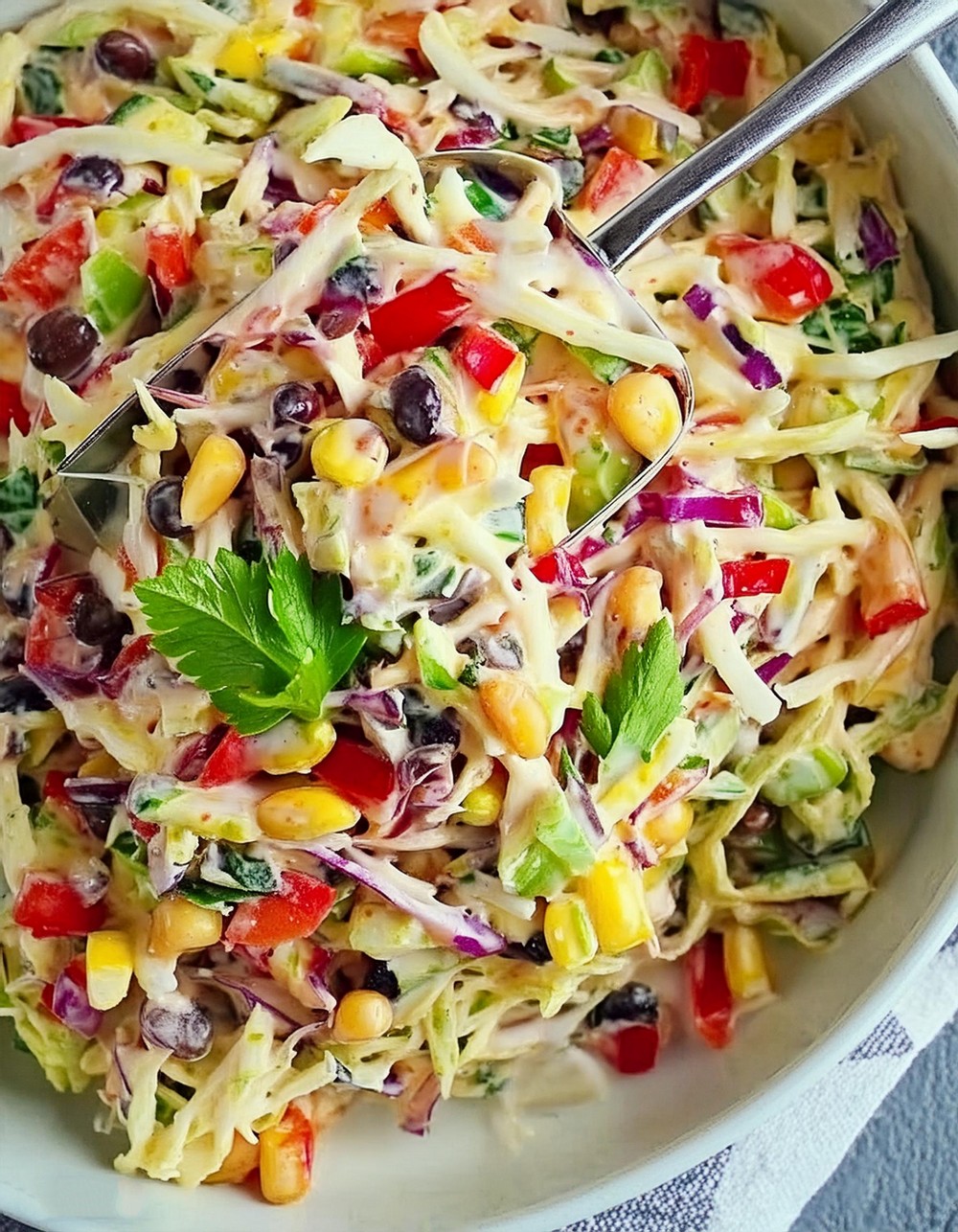 Easy Mexican Coleslaw Recipe