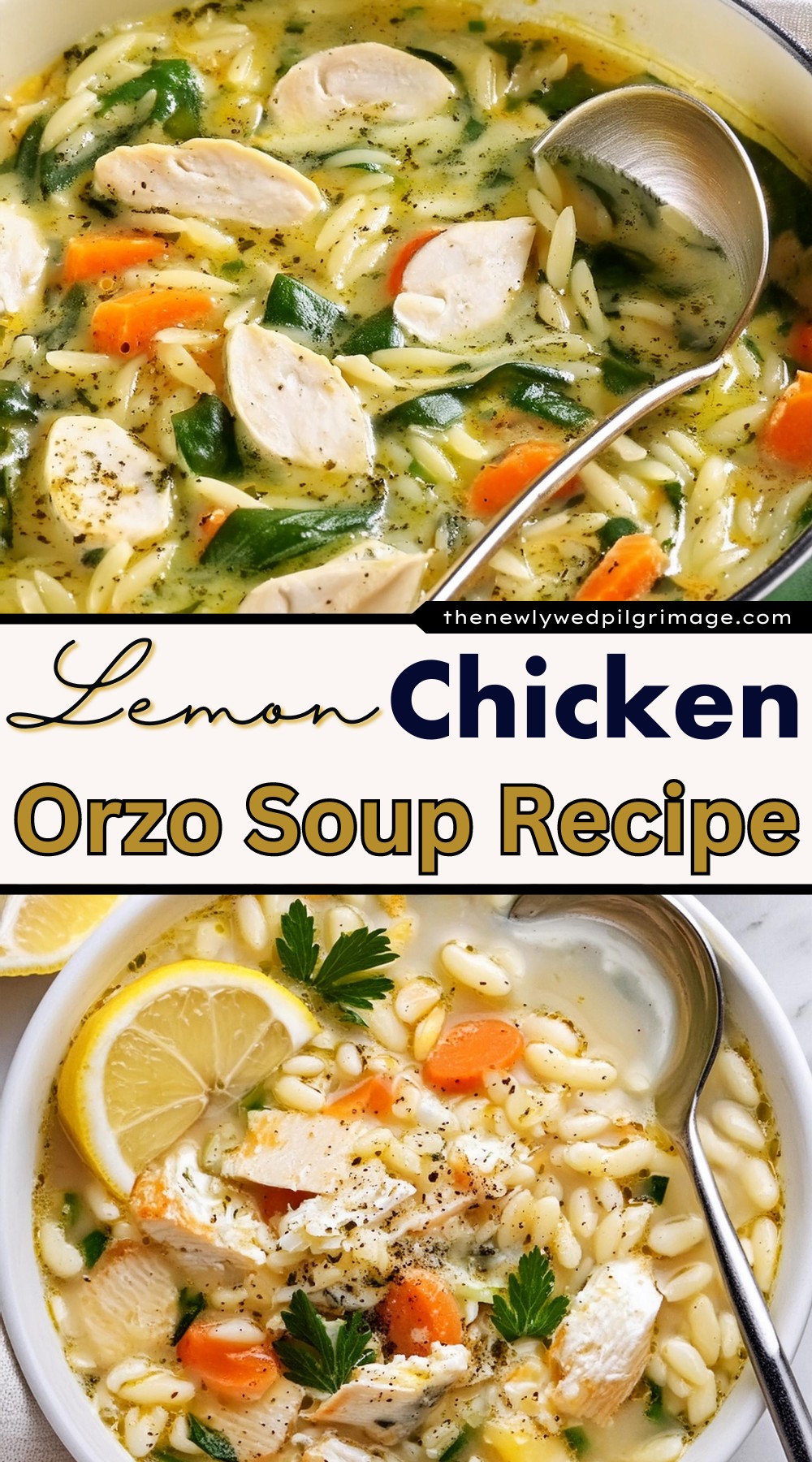Lemon Chicken Orzo Soup Recipe