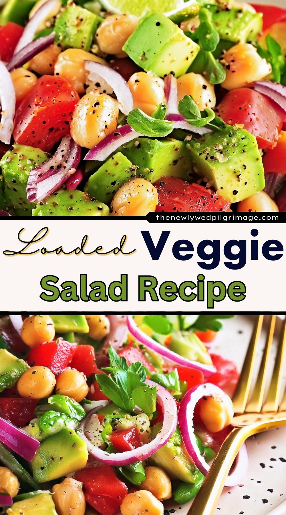 Loaded Veggie Salad Recipe