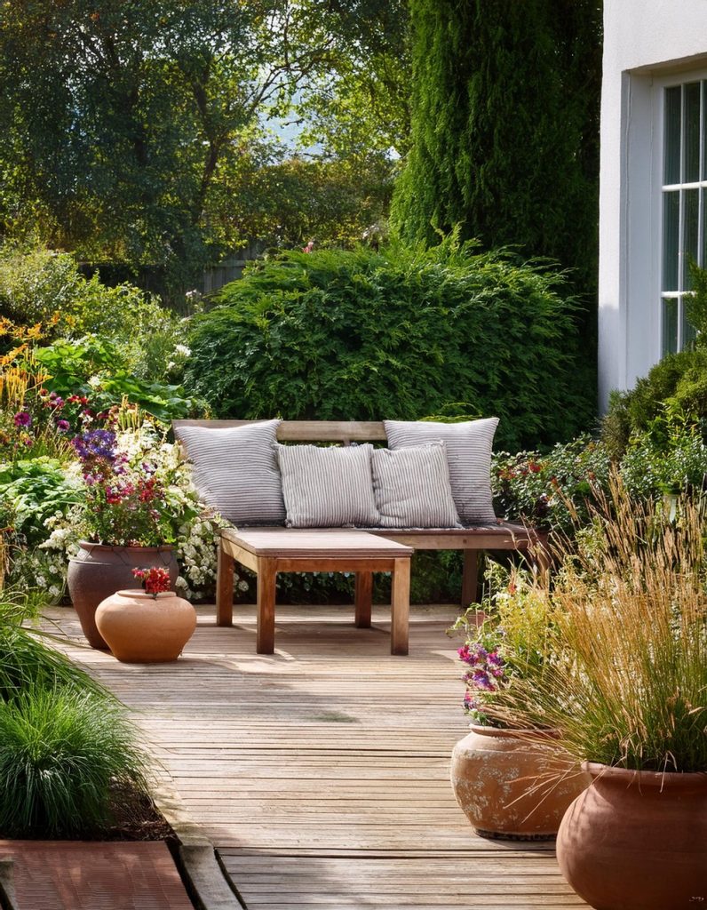 20 Farmhouse Patio Ideas For A Cozy Getaway - The Newlywed