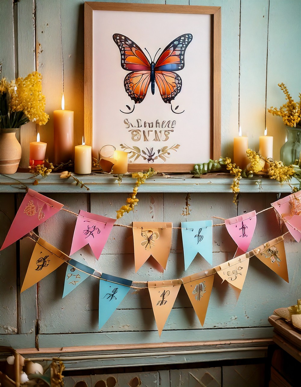 Spring-themed Banners
