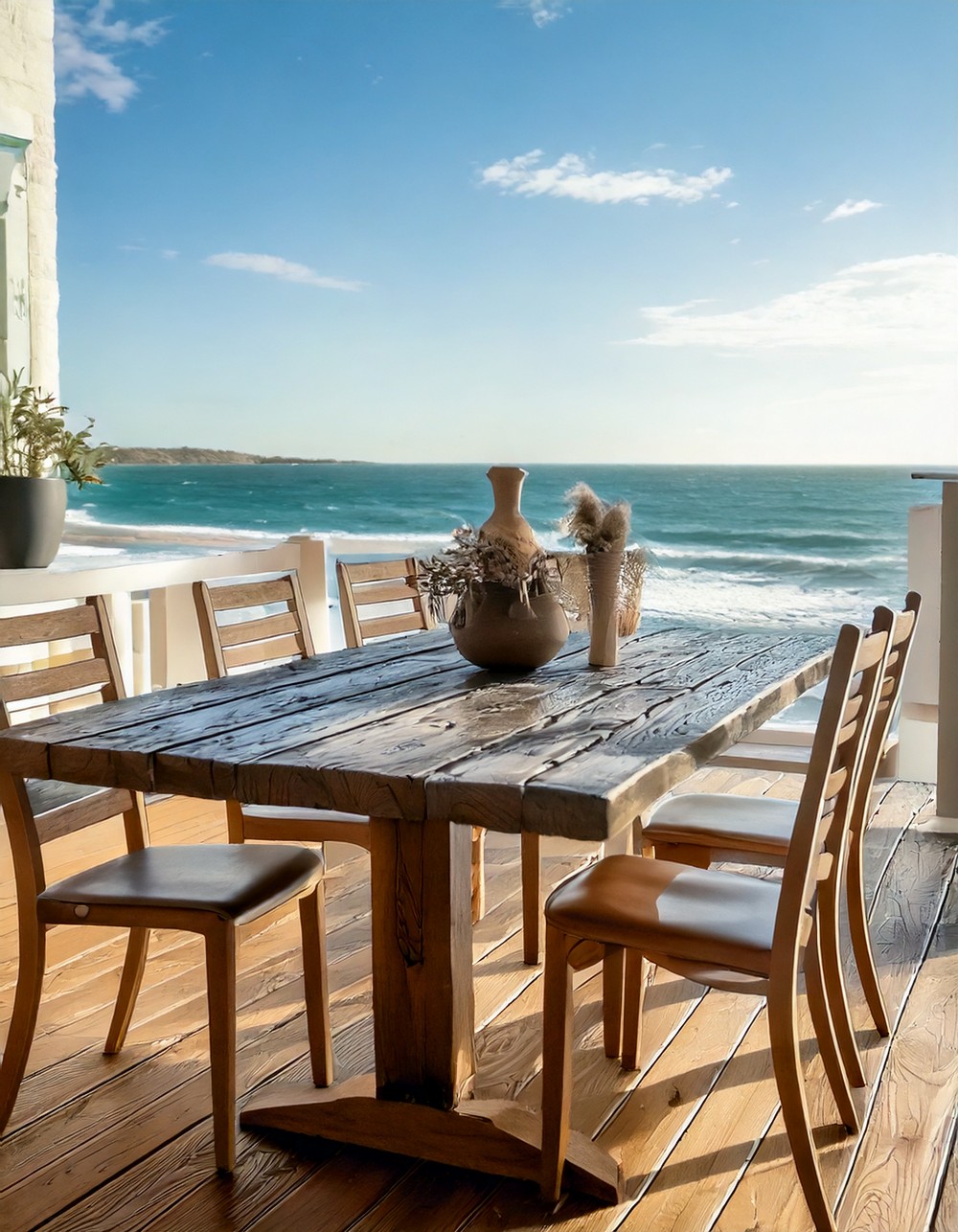 Coastal Cool with Driftwood Finish