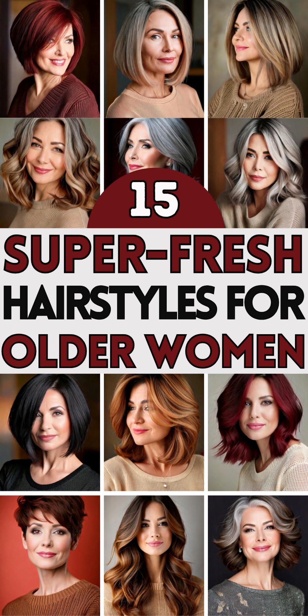 Awesome Hairstyles for Older Women