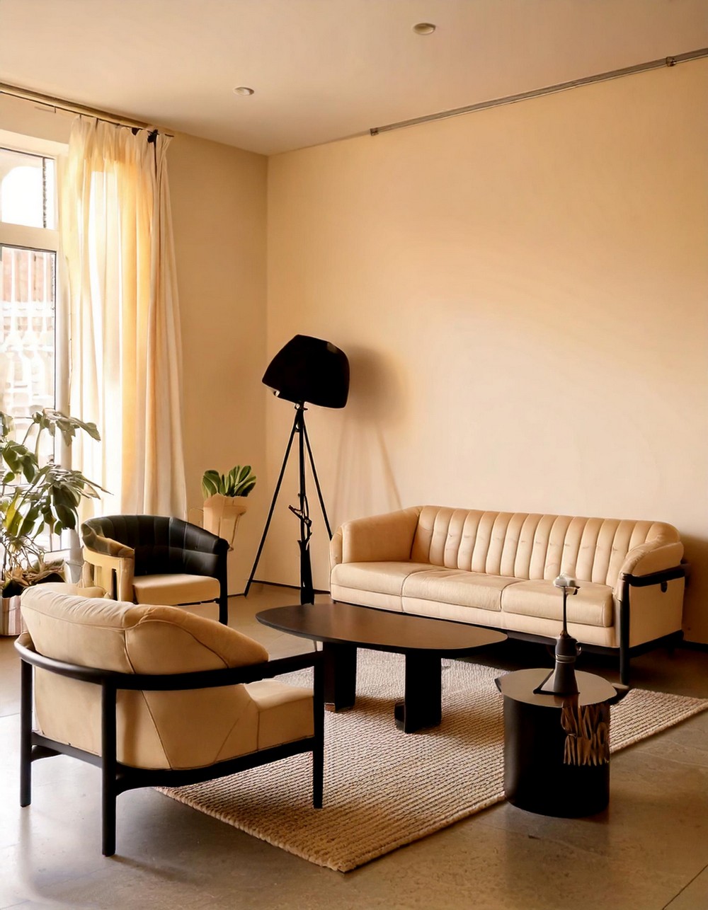Black Lounge Accents