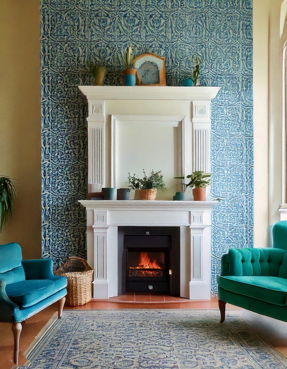 Blue and Green Tiles