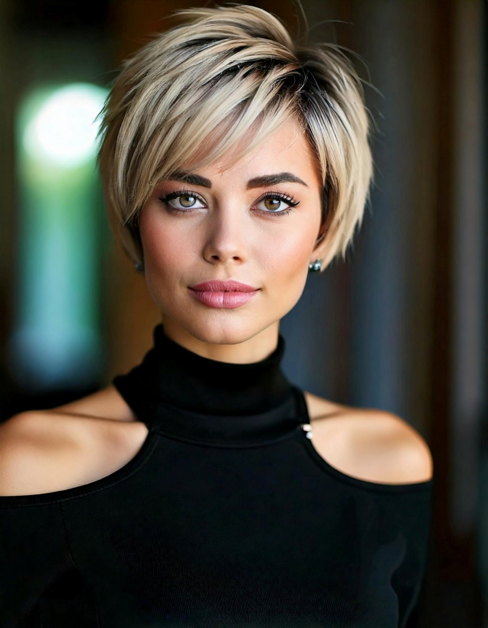 Edgy Undercut Pixie