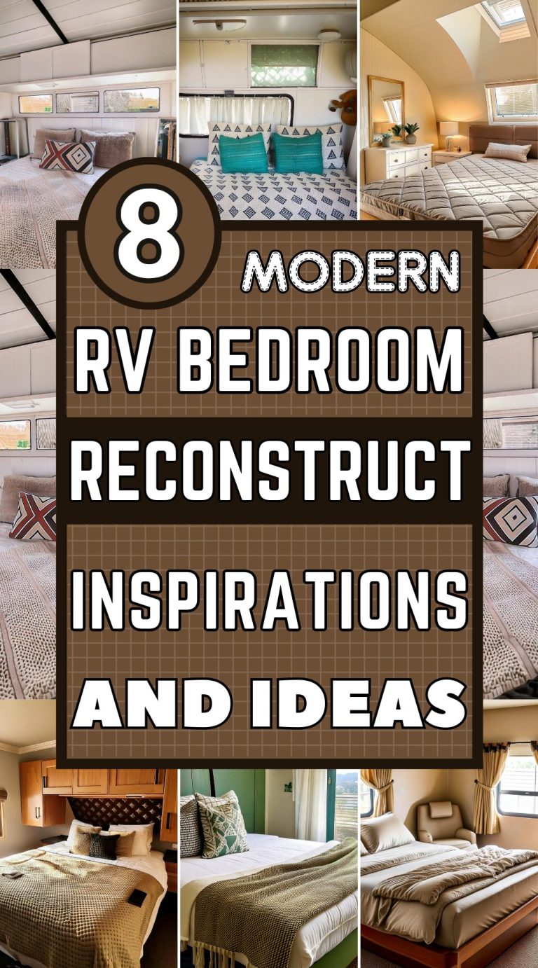 8 Super Comfy RV Bedroom Remodel Renovation Ideas - The Newlywed