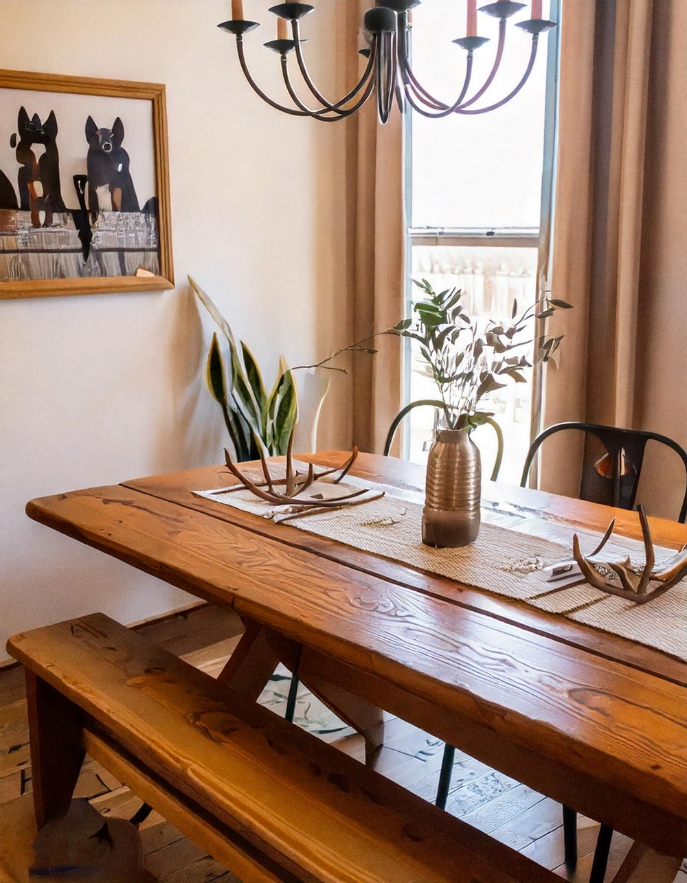 10 Rustic Dining Room Ideas For A Cozy Farmhouse Look - The Newlywed