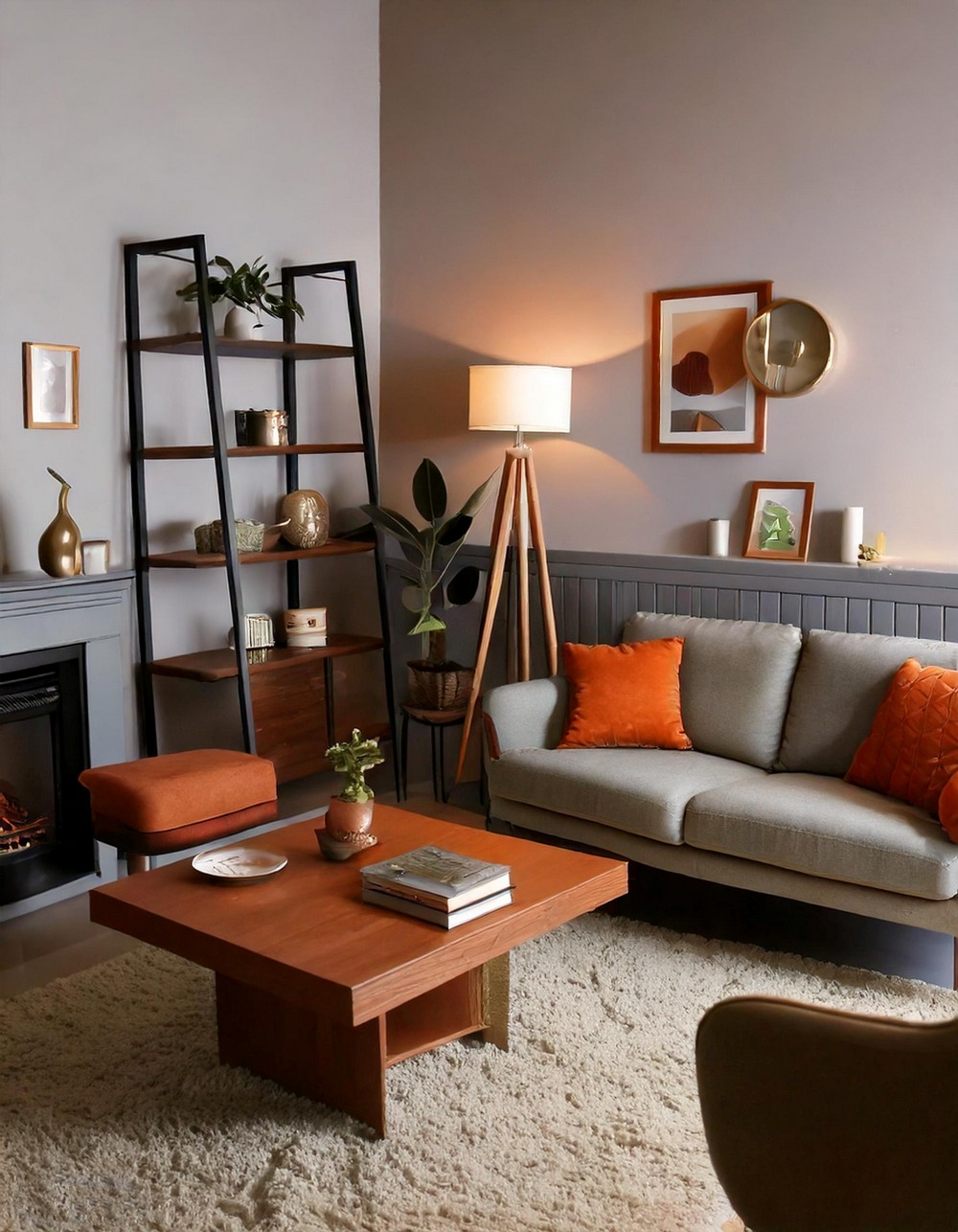 Soft Brown Accents