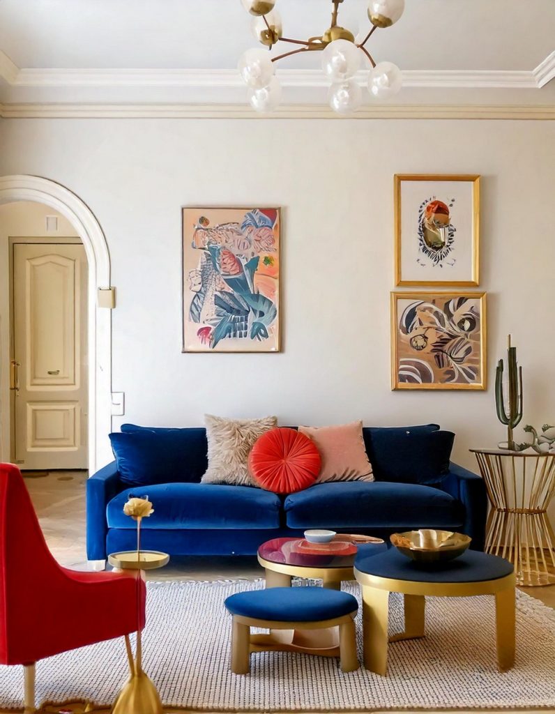 8 Unique Modern Stylizing Art Deco Living Room Ideas - The Newlywed
