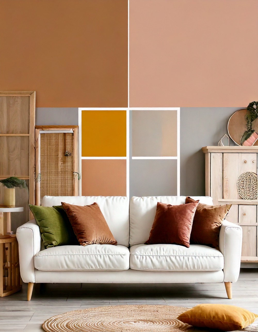 Best Color Schemes To Complement White Sofa