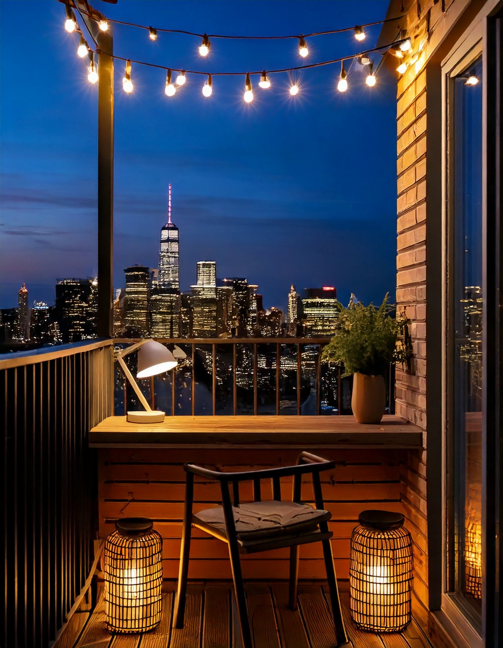 Best Lighting Solutions for Evening Work on the Balcony