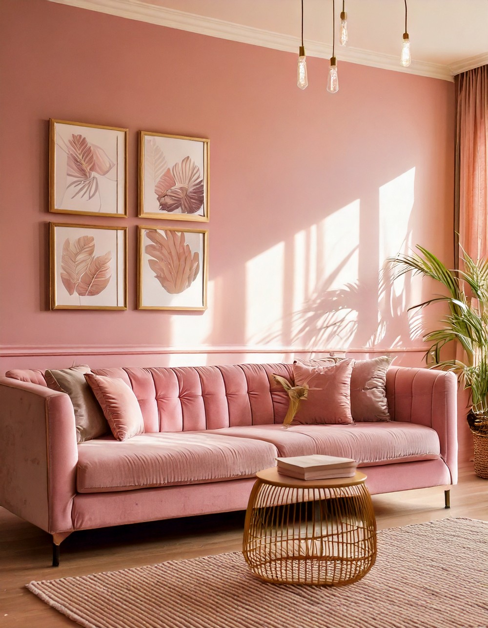 Blush Pink Living Room Ideas for a Dreamy Vibe
