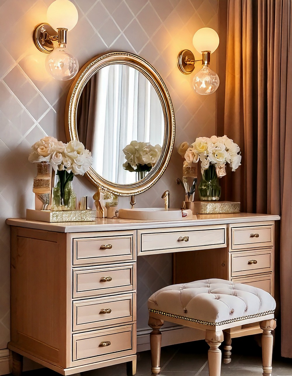 Chic Vanity Setups for Glamorous Mornings