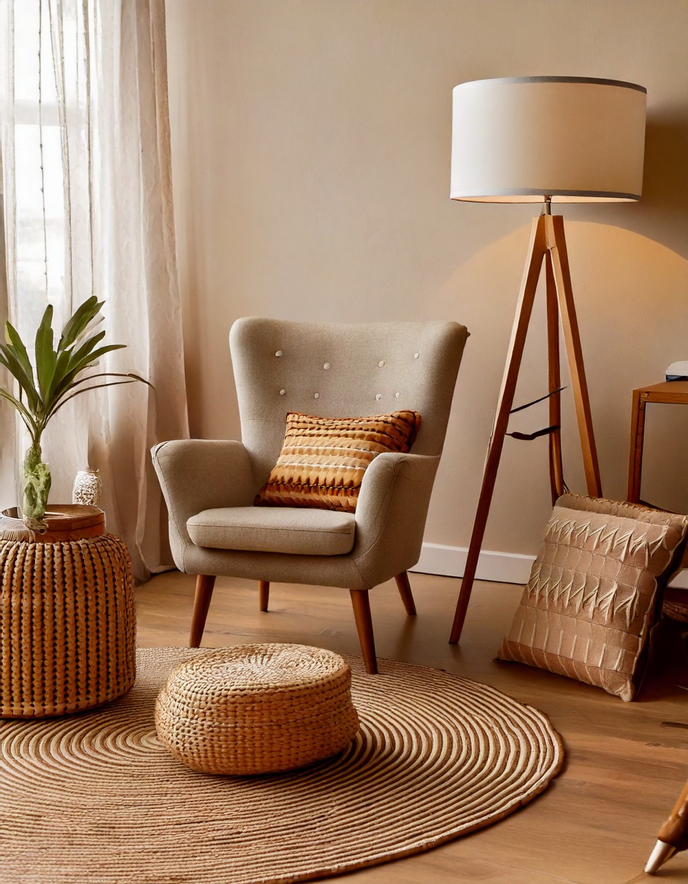 Cozy Living Rooms Creative Floor Lamp Idea