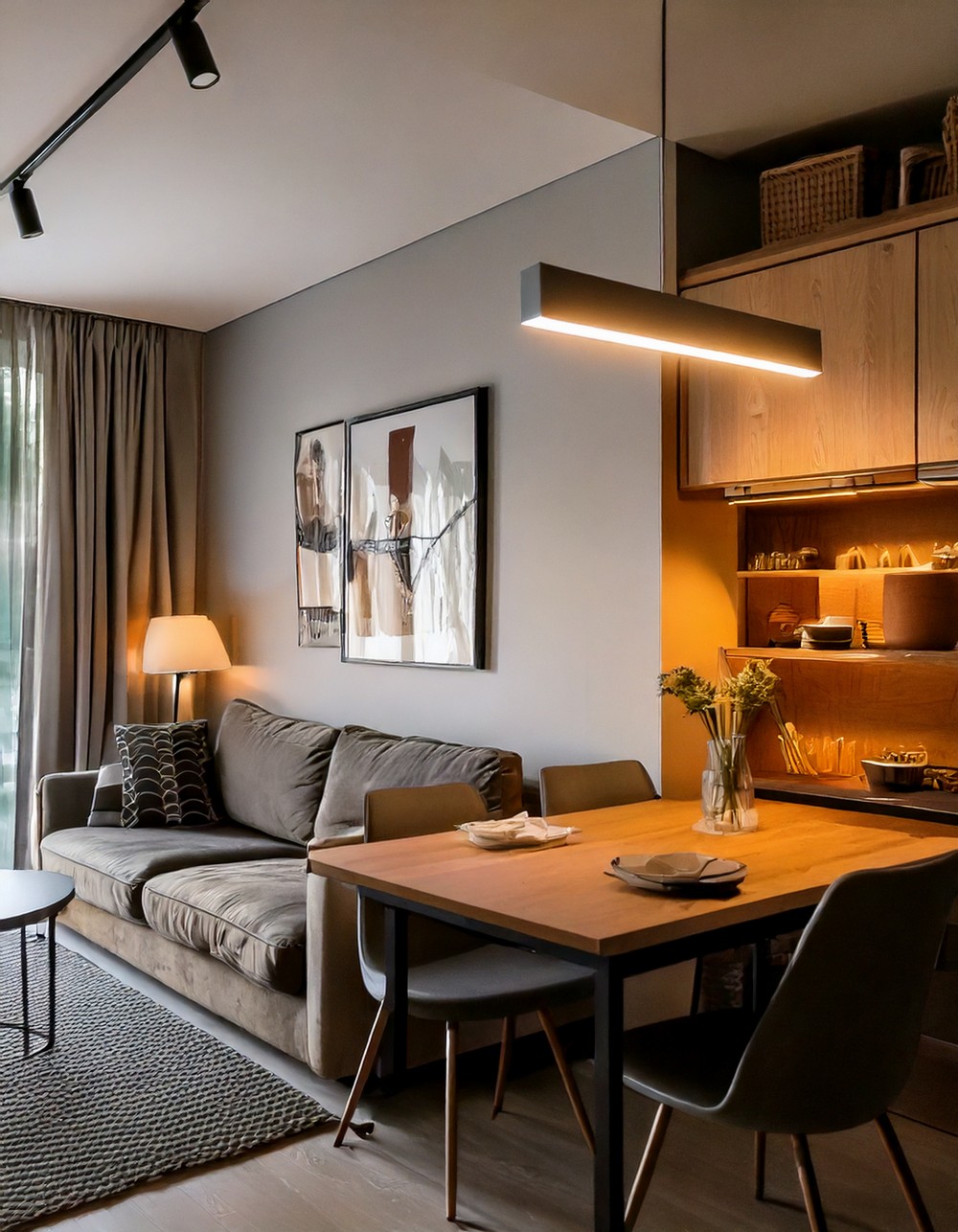 Creating a Multi-Functional Living Space in a Studio Apartment