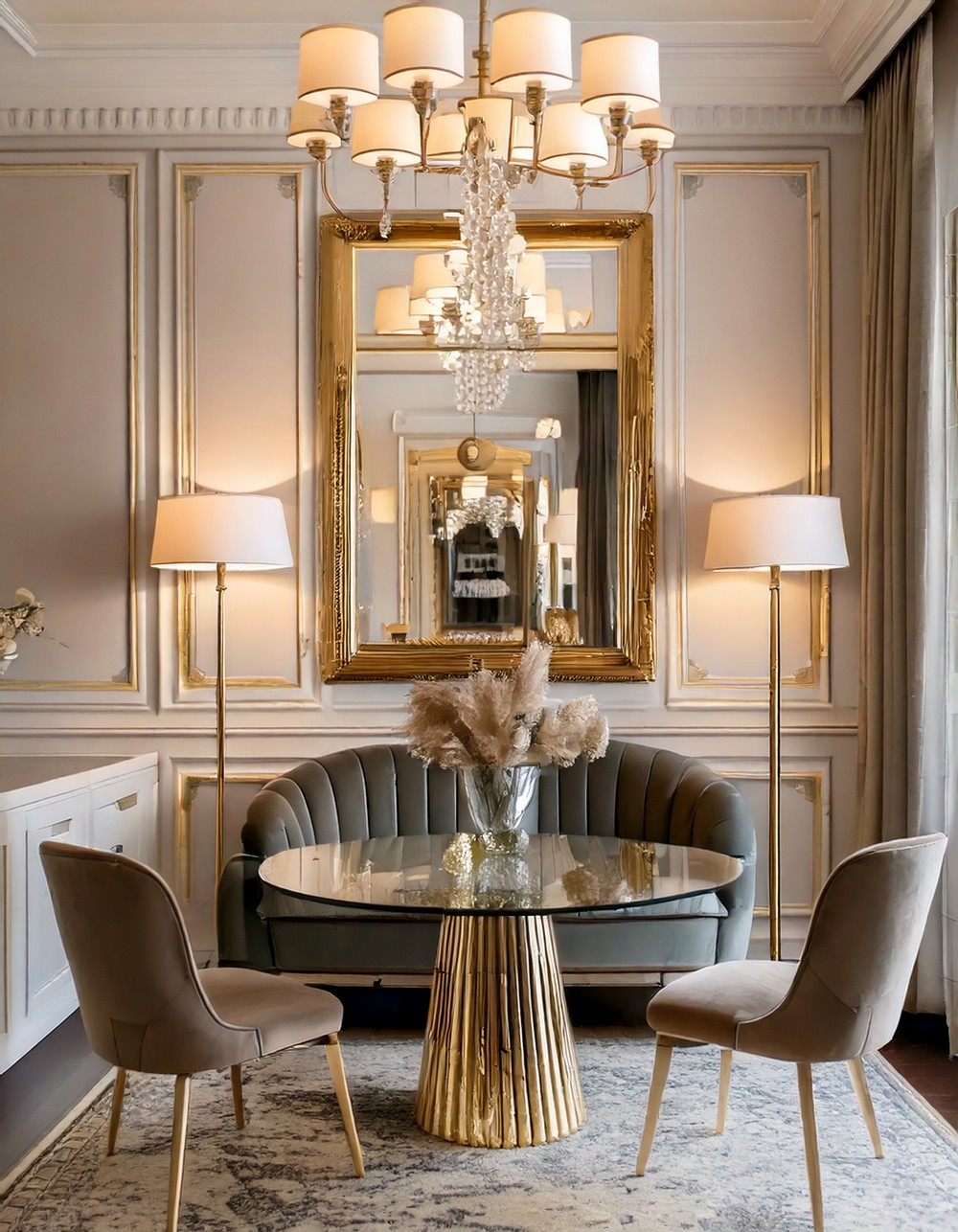 Elegant Gold Accents to Glam Up Your Apartment