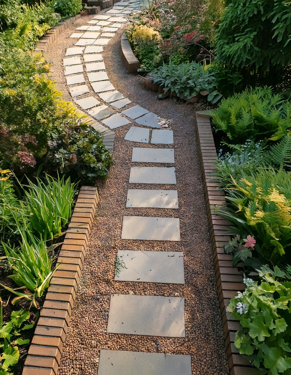 Enchanting Pathways The Magic of Edging and Borders in Small Gardens