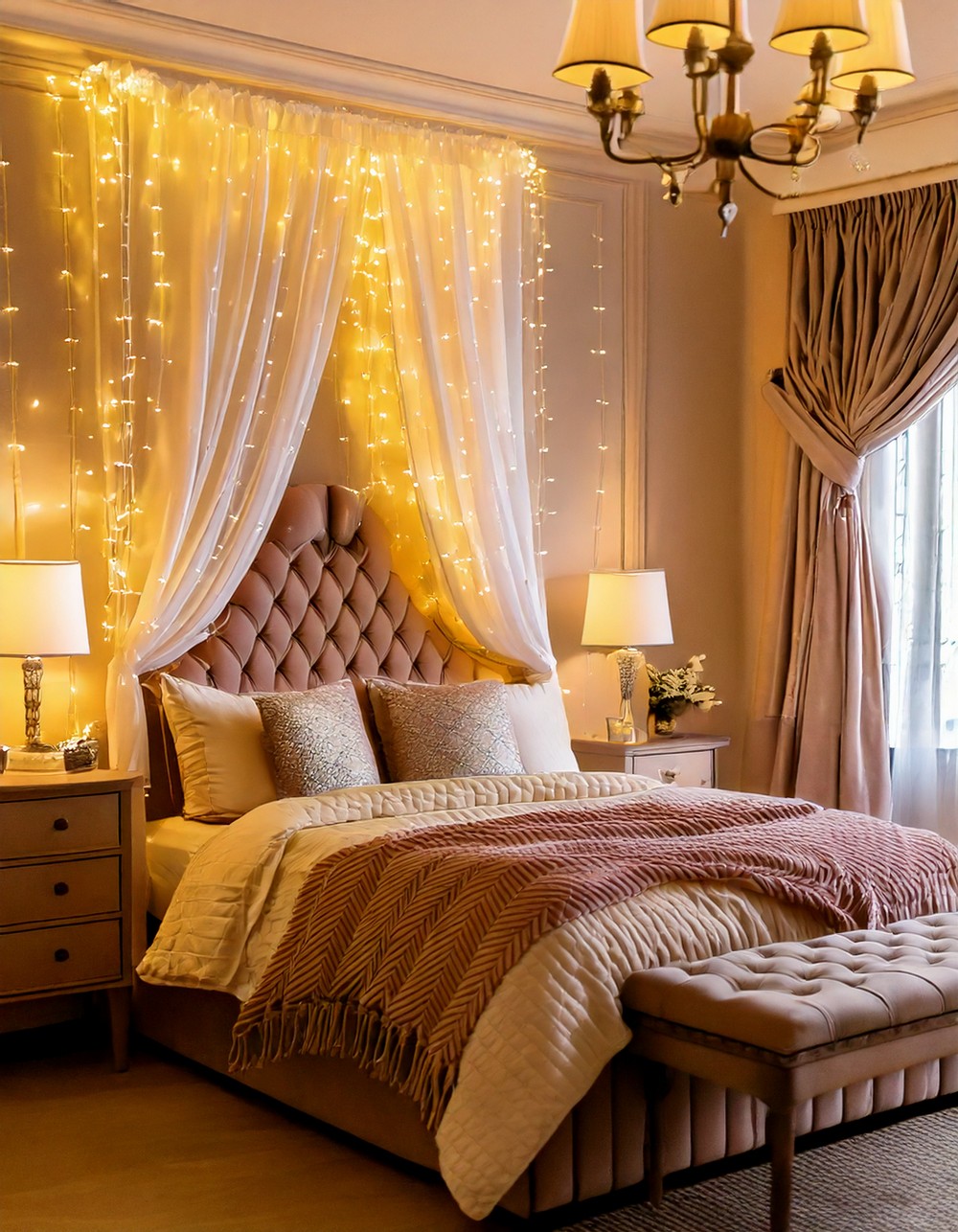 Fairy Light Decoration Ideas for a Magical Apartment