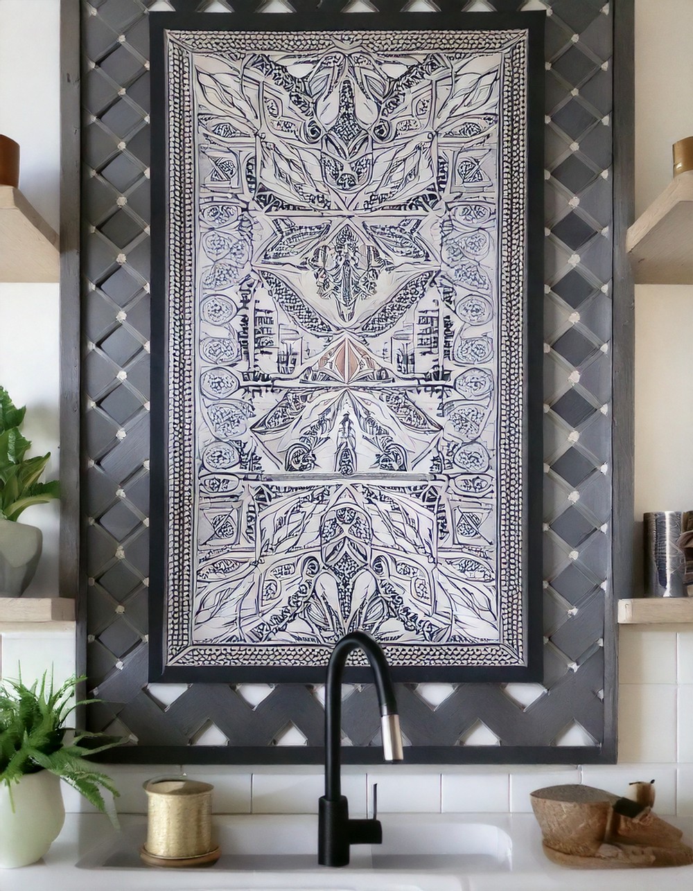 Geometric Patterned Trim