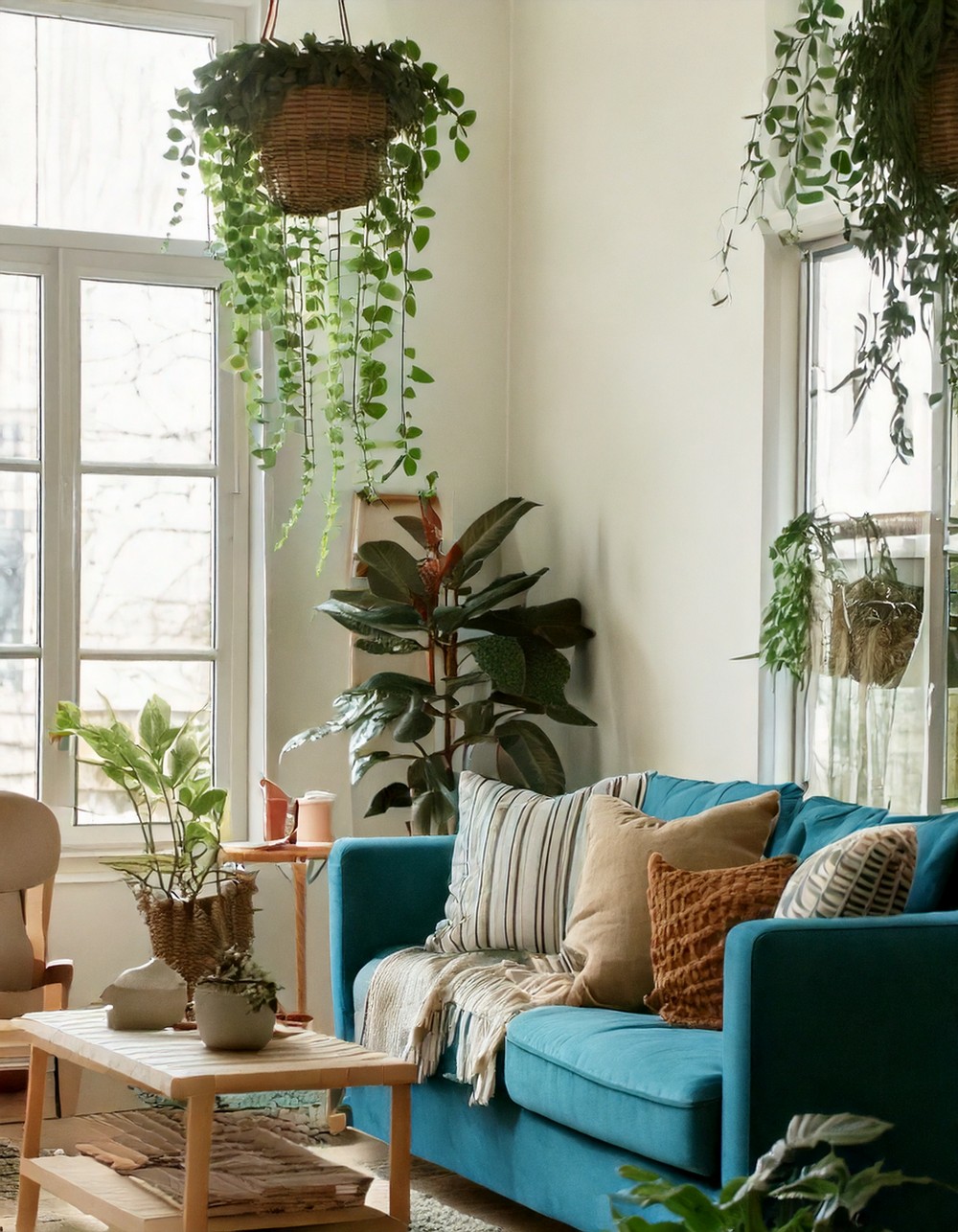 Greenery Accents for a Fresh Look