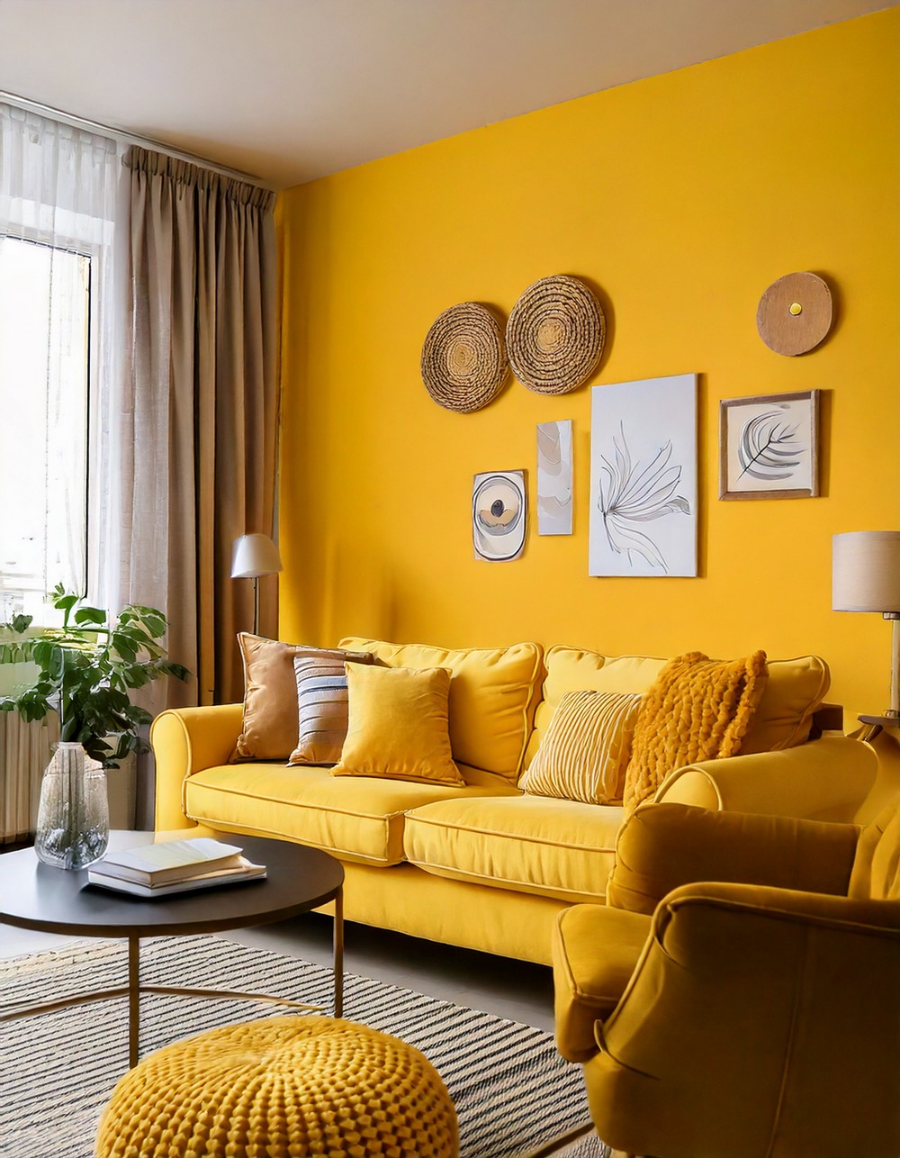 How to Makeover Your Living Room in the Ultimate Yellows Style