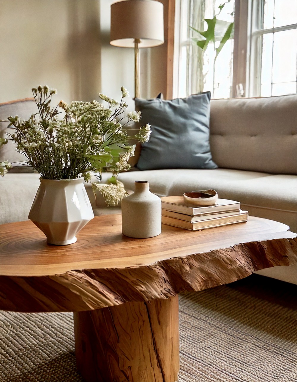 Live-Edge Wood Tables for a Natural and Unique Appeal