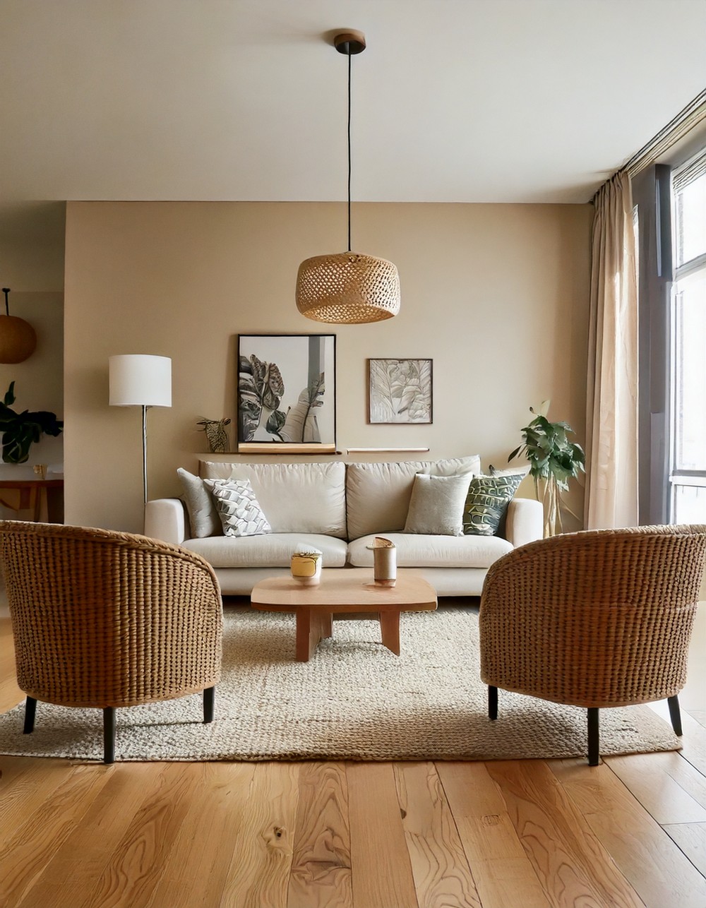 Matching Light Flooring With The Perfect Wall Colors