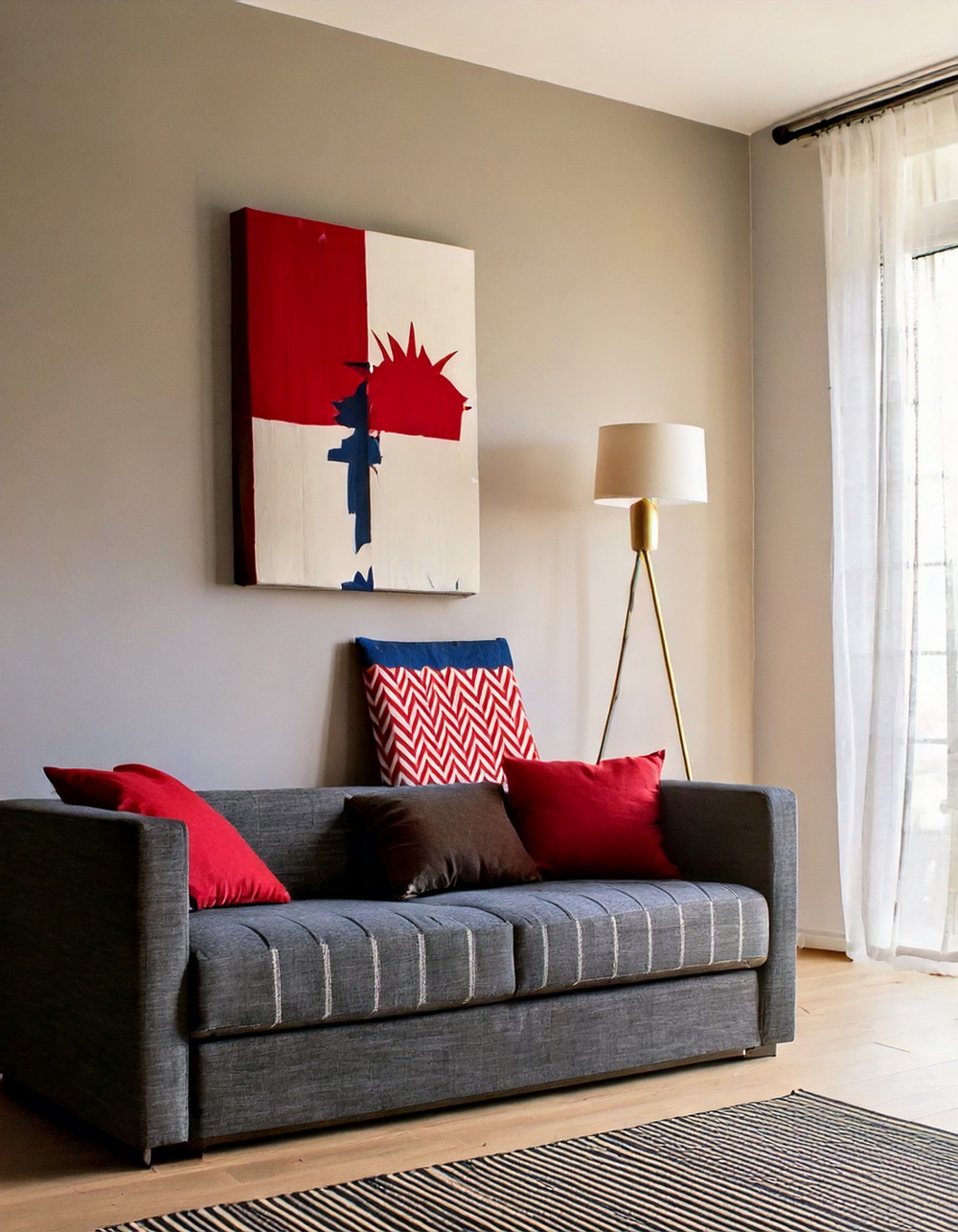 Minimalist Patriotic Decor with a Modern Twist
