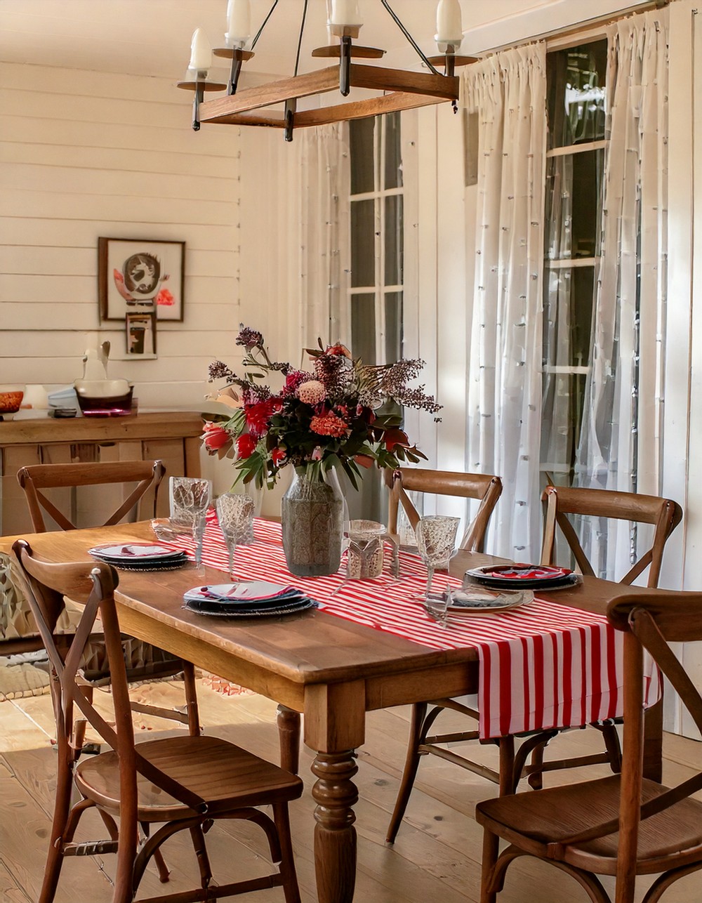 Patriotic Table Runners and Linens