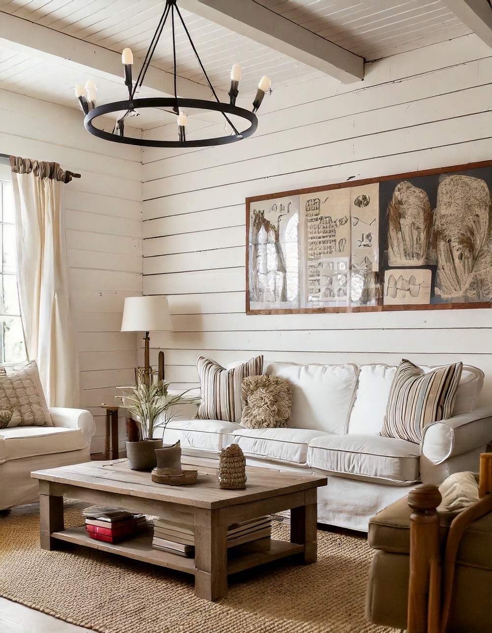 20 Cozy Yet Minimalistic White Living Room Inspirations - The Newlywed