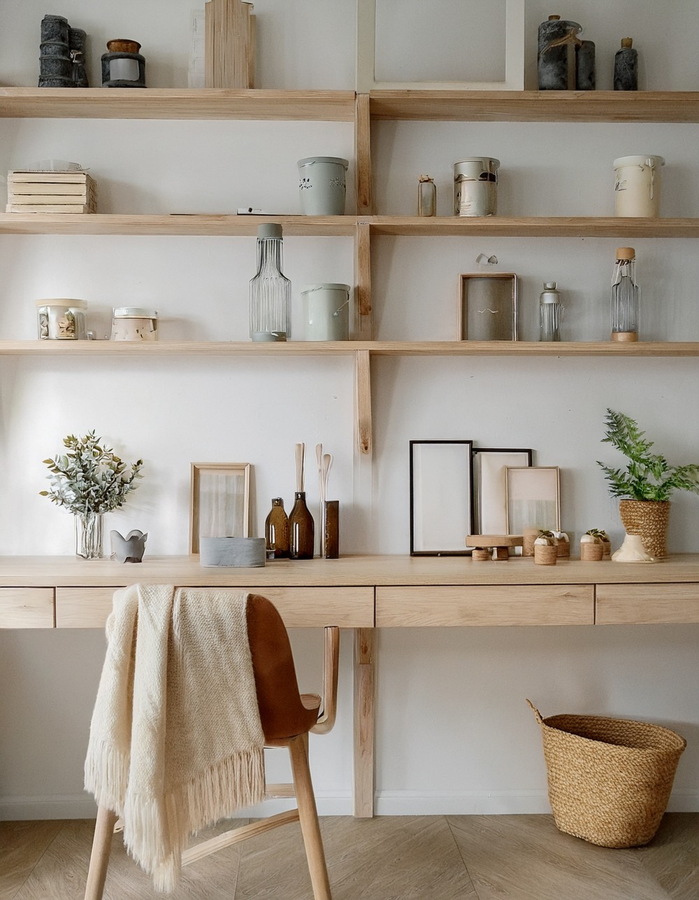 Scandinavian-Inspired Workshop Aesthetic