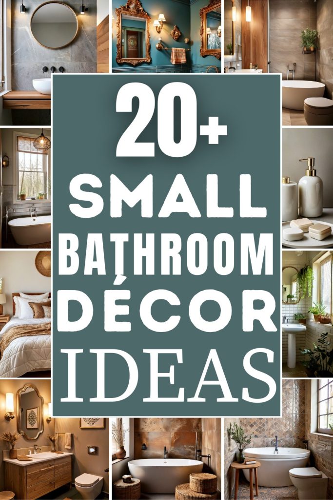 20 Small Bathroom Decor Ideas For Maximizing Space - The Newlywed