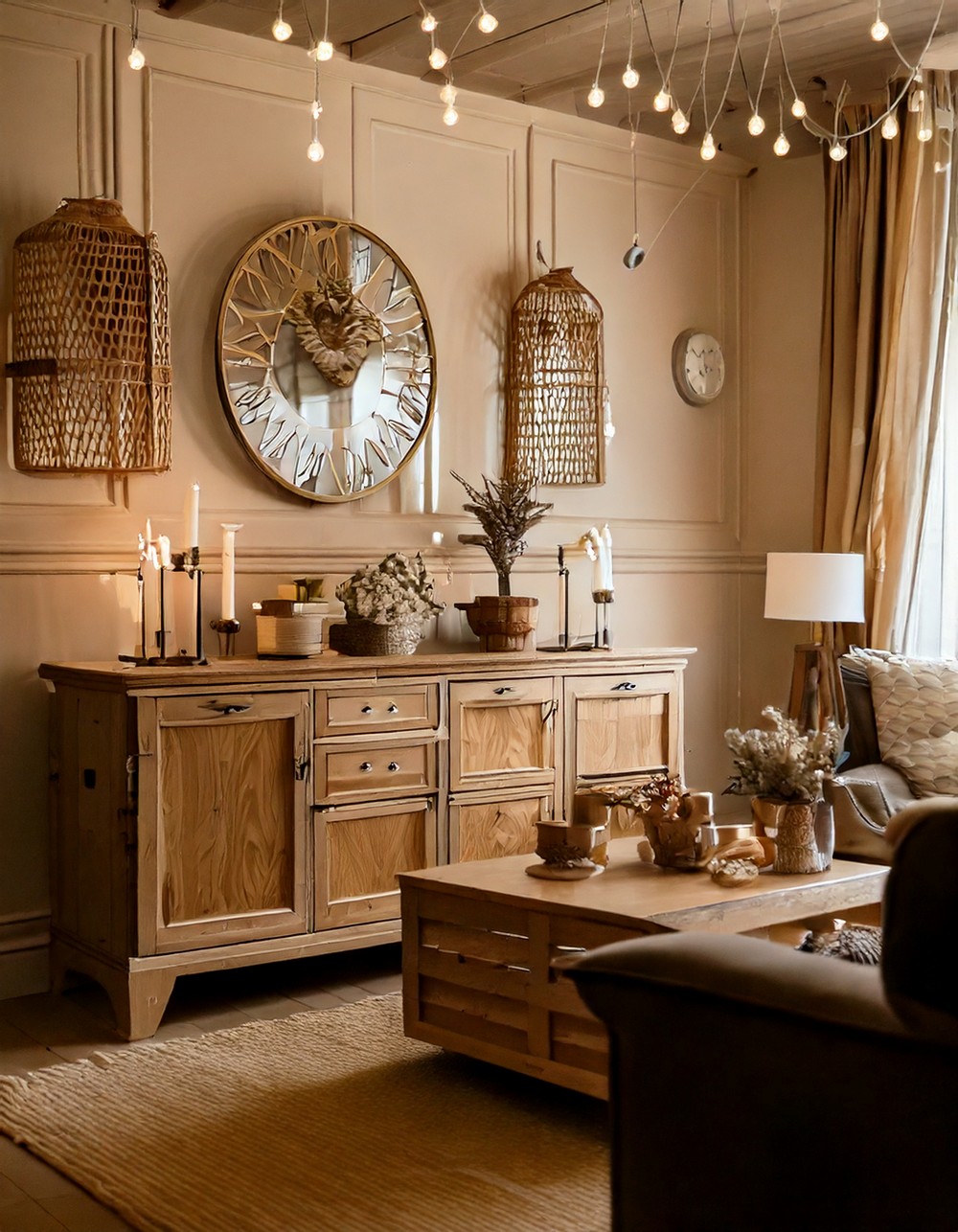 Soft Lighting Ideas with String Lights and Lanterns