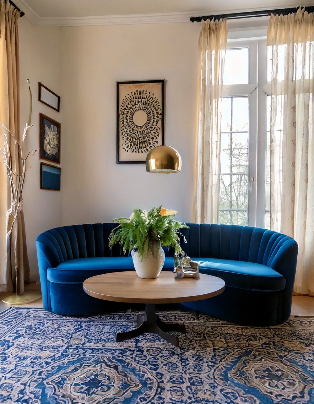 Unique Living Room Floor Patterns and Textures