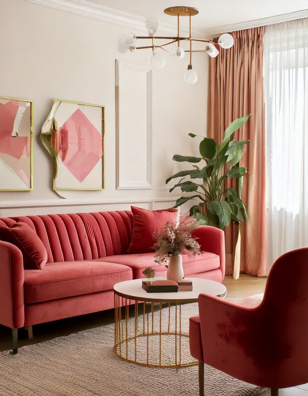 Velvet Furniture Ideas for a Luxurious Girly Feel