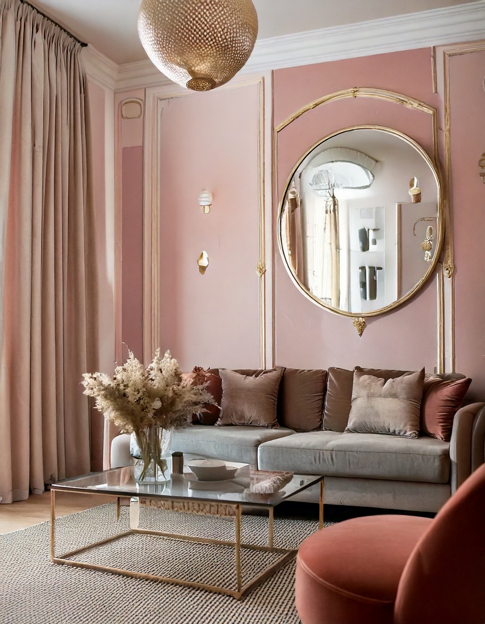 Wallpaper Or Paint Choosing The Right Living Room Wall Finish